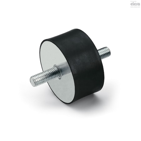 Elesa Threaded studs, DVA.1-60-40-M10-28-55 DVA.1